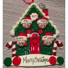 Christmas House Ornament with 4